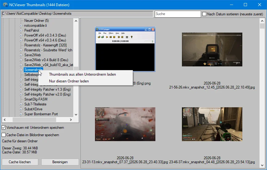 NCViewer 0.1 Build 80 Thumbnails